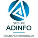 Logo du groupe ADINFO, distributeur agréé de la solution de gestion Optim'BTP