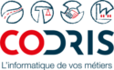 Logo de CODRIS, distributeur agréé de la solution de gestion Optim'BTP