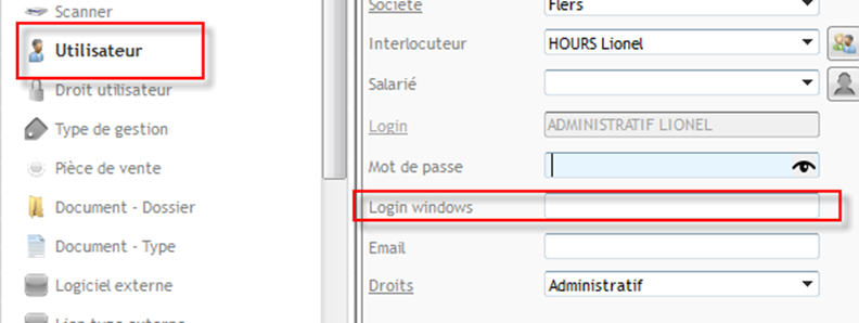 login windows